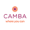 A text logo for CAMBA.